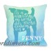 One Bella Casa Personalized World Revolves Around My Dog Throw Pillow HMW9555